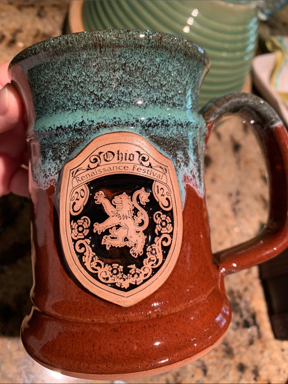 Ohio renaissance festival 2012 handmade mug